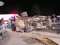 MVA Roll Over Sunrise Hwy 1-30-06