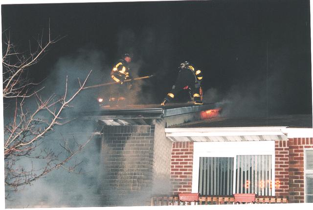 Fire on Twilight Walk 1-8-98