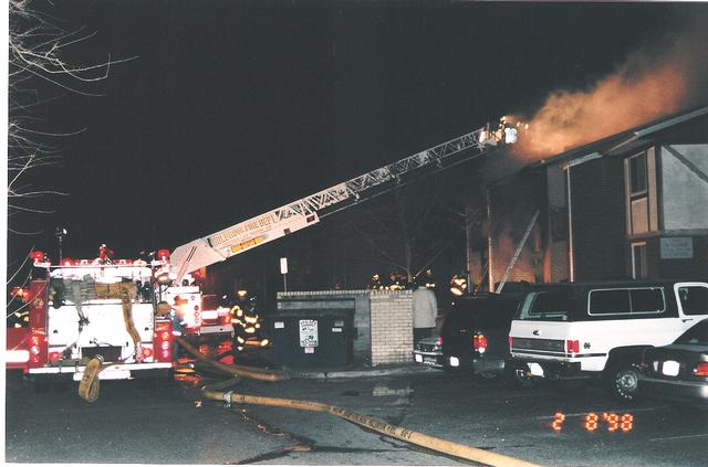 Fire on Twilight Walk 1-8-98